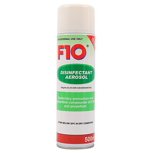 F10 Disinfectant Aerosol 500ml