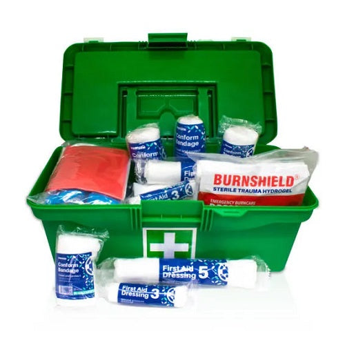 First Aid Regulation 7 Office green Box + Contents 1