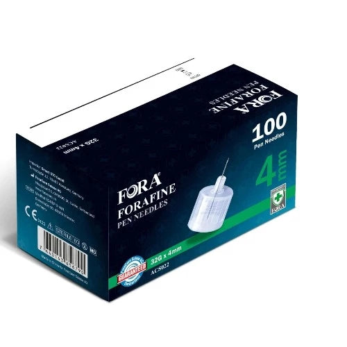 Forafine Insulin Pen Needle 32Gx4mm 100