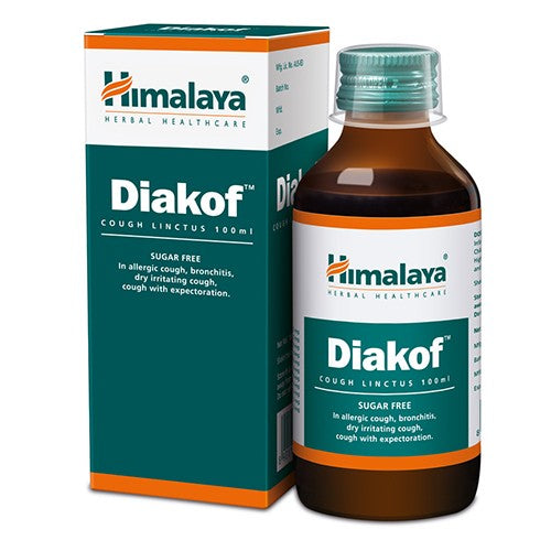 Himalaya Diakof Linctus Sugar Free Syrup 100