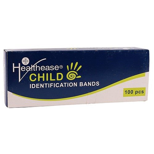 Id Band White Child Healthease 100