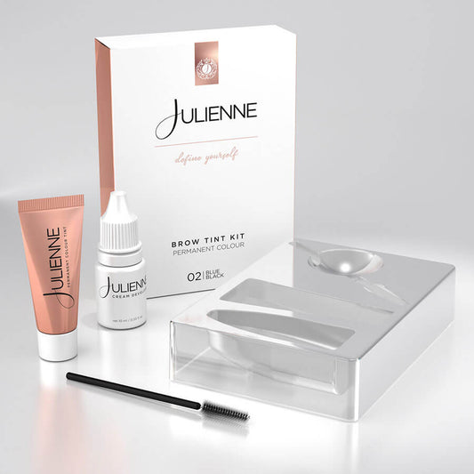 Julienne Brow Tint Kit Black 5ml