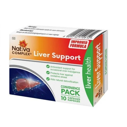 Liver Complex 10 Capsules Nativa – Cura Pharm