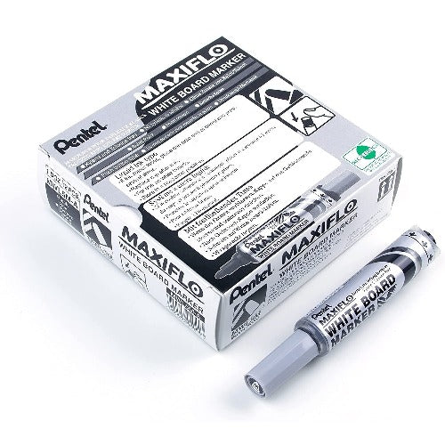 Marker Whiteboard Maxiflo Black 12