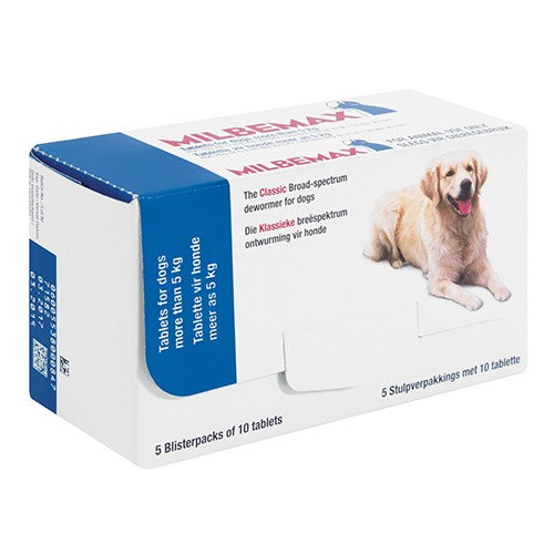 Milbemax Classic Large Dog 50 Tablets