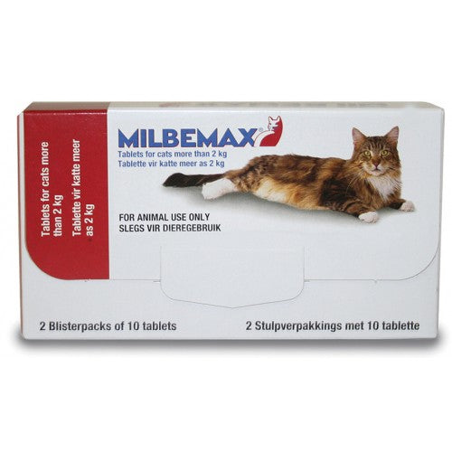 Milbemax Tasty Cat 20 Tablets