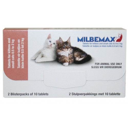 Milbemax Tasty Kitten 20 Tablets