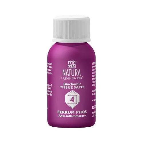 Natura Ferrum Phos D 125 Tablets