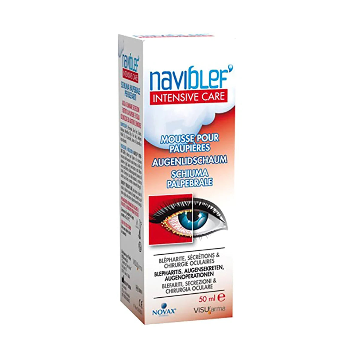 Naviblef Intensive Care Eyelid Foam 50ml