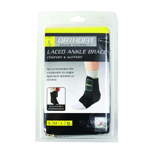 Orthofit Laced Ankle Brace – Cura Pharm