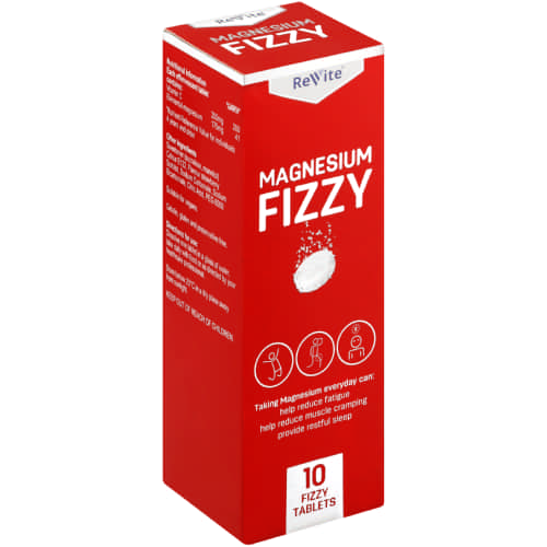 Revite Magnesium Fizzy Tablets 10