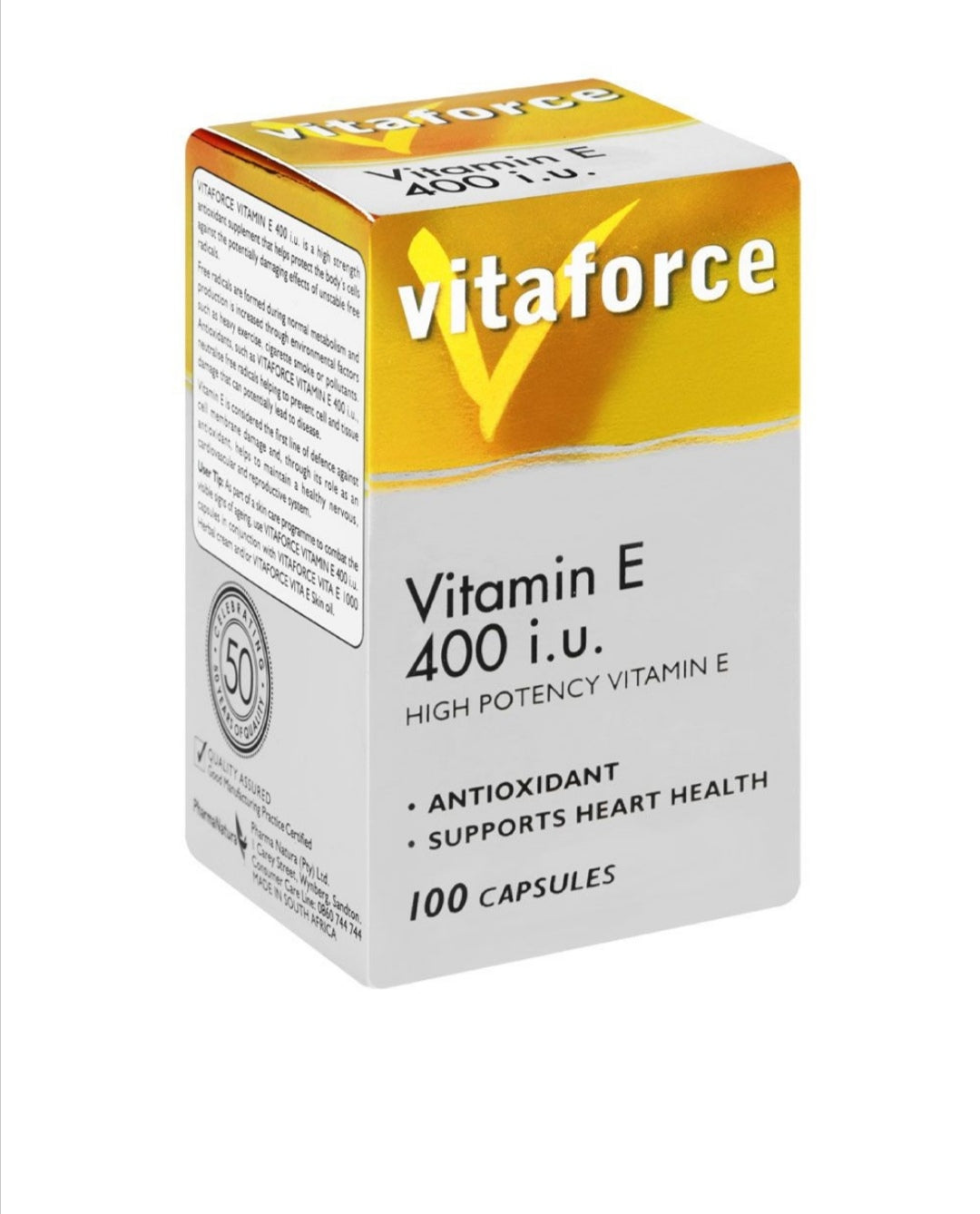 Vitaforce Vitamin E 400iu 100