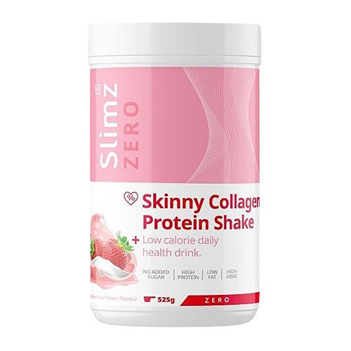 Slimz Collagen Shakes 525g Strawberries & Cream