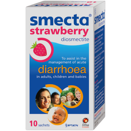 Smecta Strawberry Sachets 10