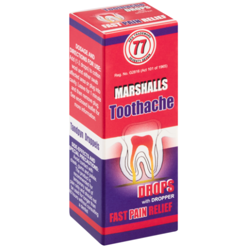 Toothache Drops Marshalls 10ml 1