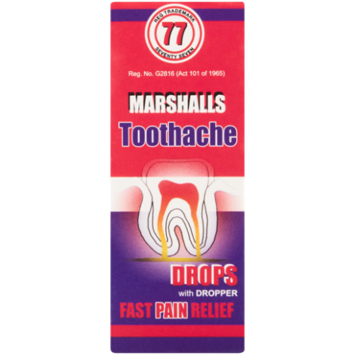 Toothache Drops Marshalls 10ml 1