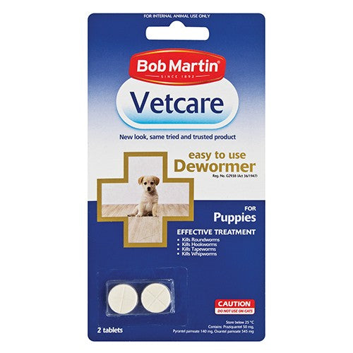 Vetcare Deworming Tablets For Puppies X2