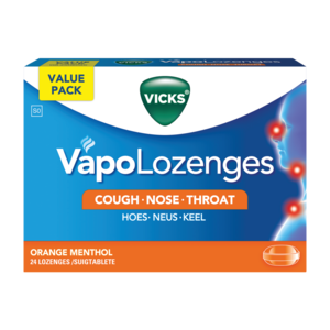 Vicks Vapolozenges Orange 2.5g X 24