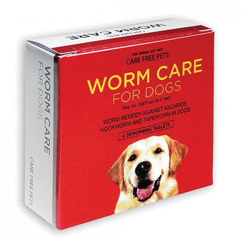 Worm Care For Dogs 4 Tablets