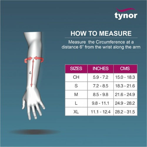 Wrist Forearm Splint Left Tynor