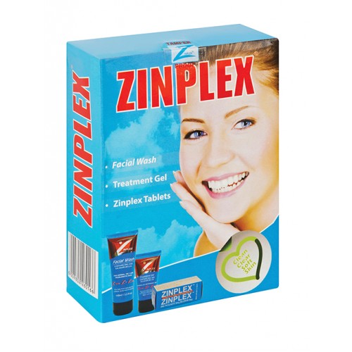 Zinplex Combo No 3 Wash + Gel + 60 Tablets